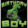 Boy's Marvel Birthday Boy Hulk Mech Suit T-Shirt - 2 of 4
