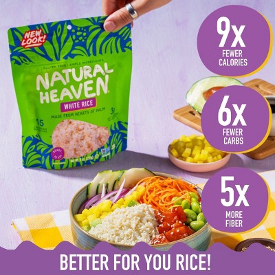 Natural Heaven Hearts of Palm White Rice