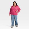 Women's French Terry Pullover Sweatshirt - Ava & Viv™ - 3 of 3