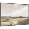 33" x 23" Dawn by The Water Neutral by Julia Purinton Framed Canvas Wall Art Print - Amanti Art: Rolling Hills & Waves - 2 of 4