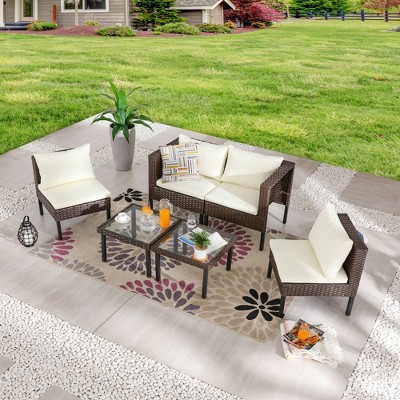 6pc Outdoor Conversation Set - Patio Festival