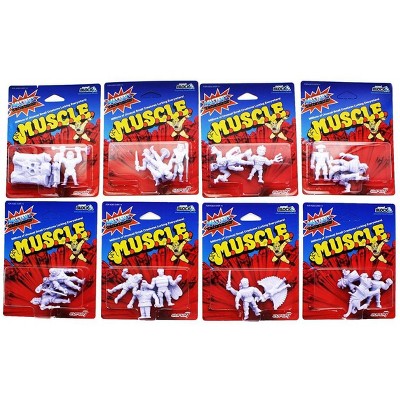 Nerd Block Master Of The Universe M U S C L E Set Of 8 Packs 24 Figures Total Target - army men lg roblox