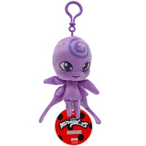 Miraculous Ladybug - Kwami Lifesize 5-inch Plush Clip-on Toy, Super Soft Collectible with Glitter Stitch Eyes and Color Matching Backpack Keychain - 1 of 4