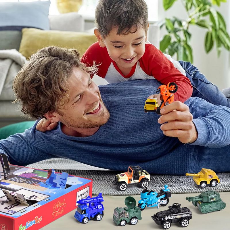 Fun Little Toys Christmas Advent Calendar - Mini Cars, 5 of 8