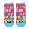 Spongebob Squarepants Character Art Women’s 5-Pair Ankle Socks - image 2 of 4