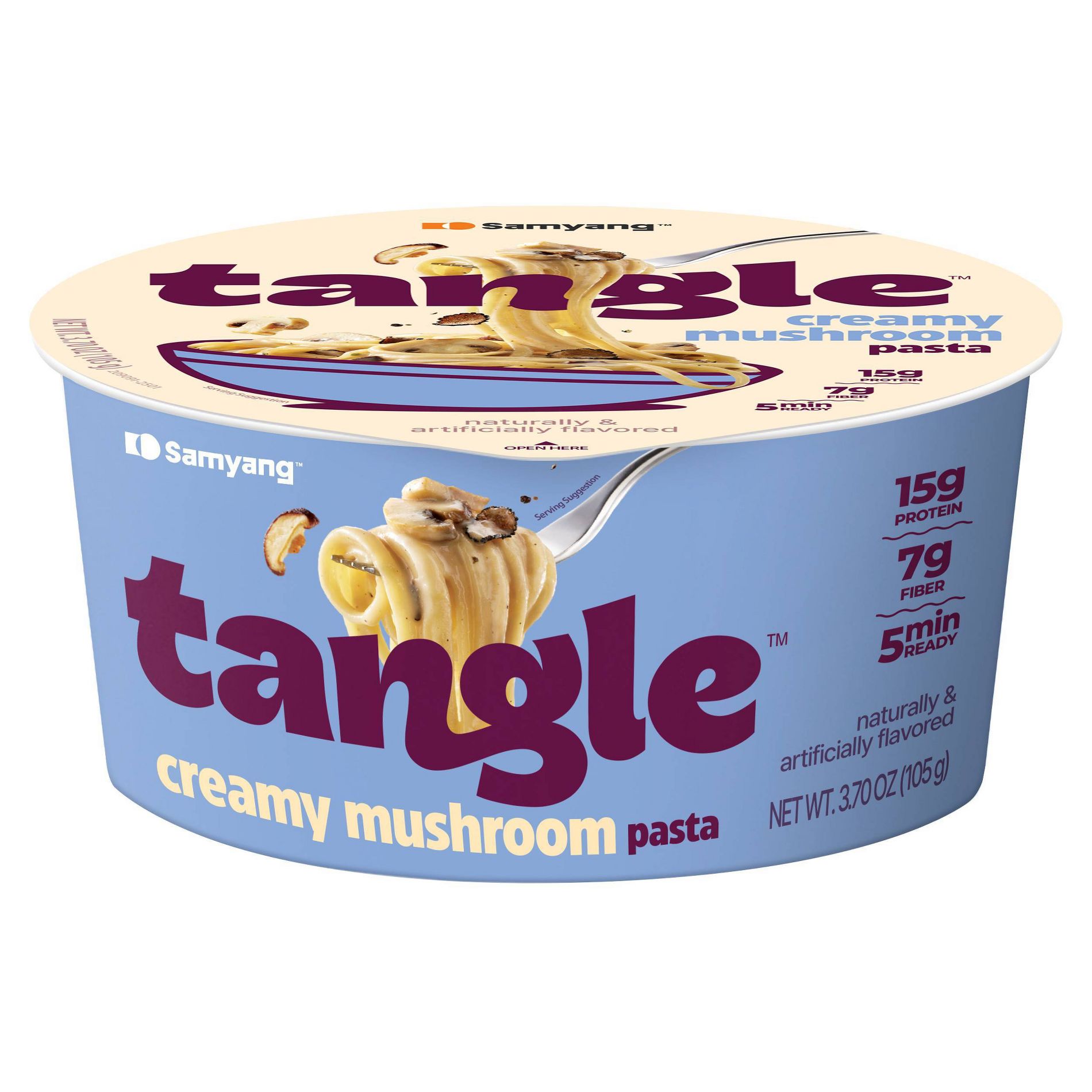 Samyang Tangle Creamy Mushroom Pasta Bowl - 3.7oz
