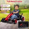 24V Kids Ride On Go Kart, 7.5 mph Drifting Car, 7AH Battery, 200W x2 Motors, Adjustable Legroom, Power Display, Max 135 lbs - 3 of 4