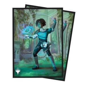 Ultra PRO Duskmourn Zimone, Mystery Unraveler (Commander) 100ct Sleeves - 1 of 1