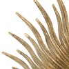 FONTOI Rhys Retro Sunburst Metal Wall Mirror Decorative Accent for Bedroom Dressing Room Hallway or Living Space, Gold, 28.3"*2.2"*28.3" - 2 of 4