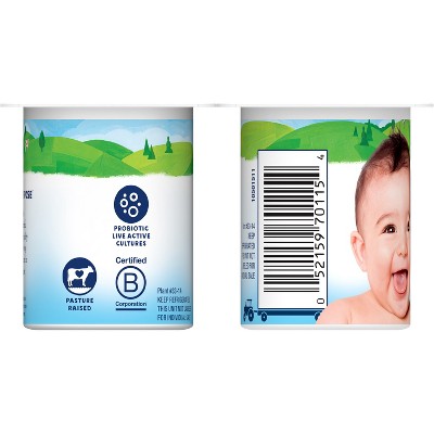 Stonyfield Organic YoBaby Apple &#38; Blueberry Whole Milk Baby Probiotic Yogurt - 6ct/4oz Cups_6