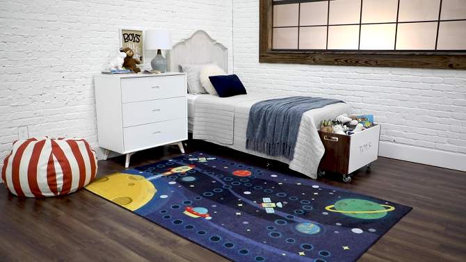 Space Rocket Rug - Mohawk, 2 of 14, play video