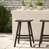 WestinTrends Outdoor Patio Adirondack Counter Height Stool Chair - 2 of 4