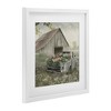 Stupell Industries Gathering Fragrance Flower Truck Framed Print Under Glass Art - 2 of 4