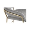 Meridian Furniture,Yara Grey Velvet Counter Stool - 4 of 4