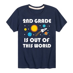 Boys' - Instant Message - Out Of This World 2nd Grade Short Sleeve Graphic T-Shirt - 1 of 4