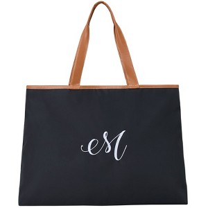 The Lakeside Collection Monogram Tote - 1 of 2
