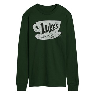 Men's - Gilmore Girls - Lukes Coffee Long Sleeve Graphic T-Shirt - 1 of 2
