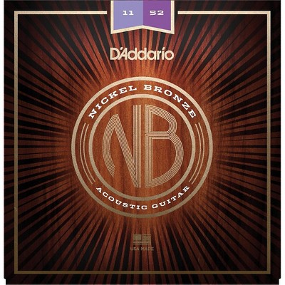 D'Addario NB1152 Nickel Bronze Custom Light Acoustic Strings