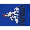 Youth Boys NASA Shuttle Launch Royal Blue Screen Print Hooded Sweatshirt - 2 of 2