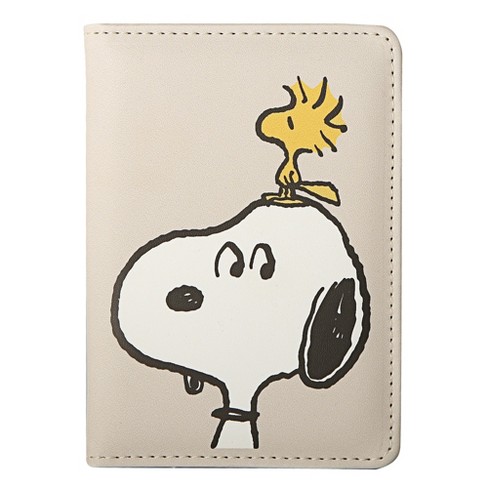 Peanuts Snoopy Beige Woodstock Passport Holder - image 1 of 4