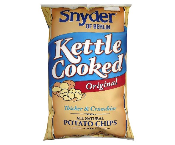 Snyder of Berlin&#174; Plain Kettle Chips 9 oz