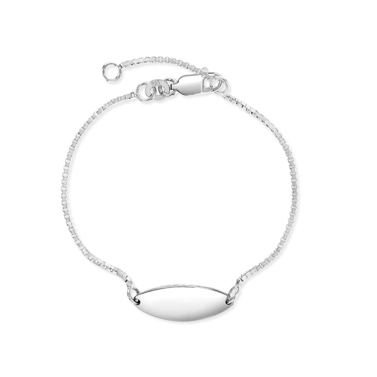 Girls' Medical Emergency Bracelet Sterling Silver - In Season Jewelry - thumbnail 2