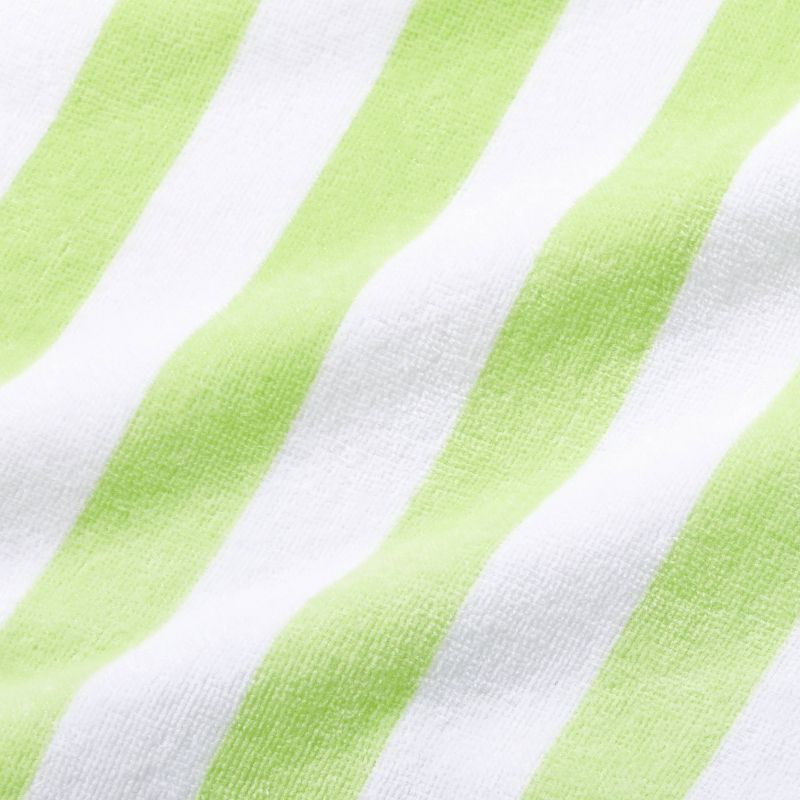Striped Beach Towel Green/White - Sun Squad&#8482;, 4 of 5