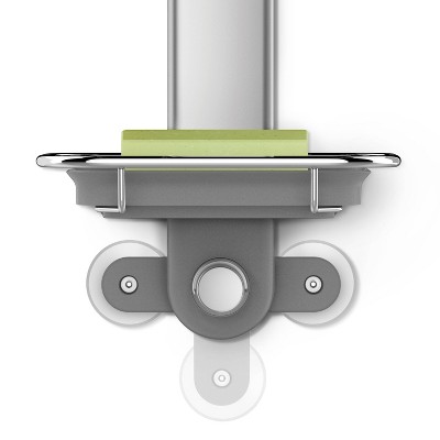 Adjustable Stainless Steel Over-Door Shower Caddy