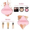 15 Pieces Powder Puff Face Triangle Makeup Puffs for Loose Powder Setting Powder Foundation Sponge Beauty Makeup Tool - 3 of 4