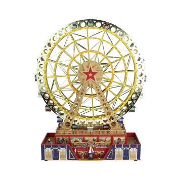 Mr. Christmas 15" Mr Christmas Animated Musical LED Lighted World's Fair Grand Ferris Wheel Decoration #79795