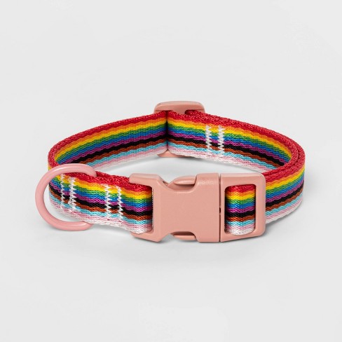 Dog hot sale rainbow collar