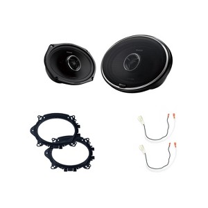 Kenwood KFC-X695 6x9 Rear Speakers Upgrade Kit for 2014-2019