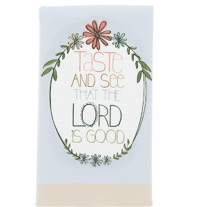 Pavilion Gift Company - Taste - 100% Cotton Tea Towel - Kitchen Textiles - 1 of 4