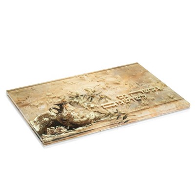 Waterdale Collection - Painted by Batya Menorah Tray