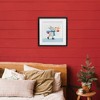 Stupell Industries Ice Skating Bunny with Star Framed Print Under Glass Art - 3 of 4
