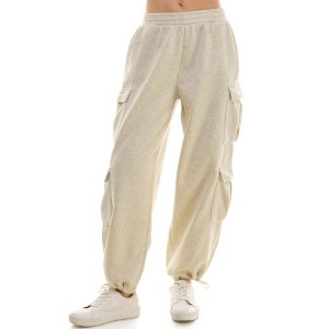 Derek Heart High Rise Cargo Pants with Control Hem Legs - 1 of 4