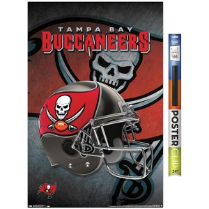 Trends International NFL Tampa Bay Buccaneers - Helmet 16 Unframed Wall Poster Prints - 1 of 4