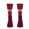 NCAA Arizona State Sun Devils Streak Team Color Crew Socks - L - image 3 of 3