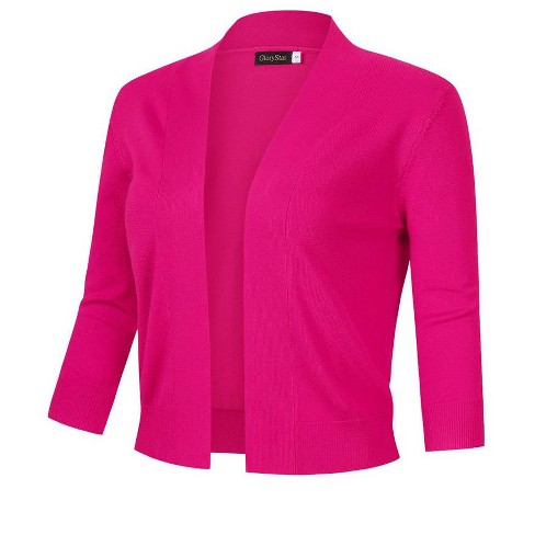 Short sleeve open front sweaters hot sale