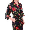 Women's Classic Satin Robe - 3 of 3