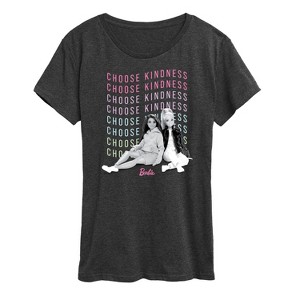 Women's - Barbie - Choose Kindness Short Sleeve Graphic T-Shirt - 1 of 4