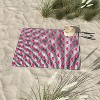 Little Arrow Design Co watercolor hearts on stripes Picnic Blanket - Deny Designs - 3 of 3