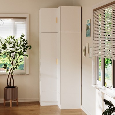 FUFU&GAGA Modular Combination Wardrobe, Large Storage Space Armoire Creating Exquisite Storage Life