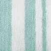 JUJABU Reversible Cotton Bath Rug with Plush Stripes - Machine Washable - 3 of 4