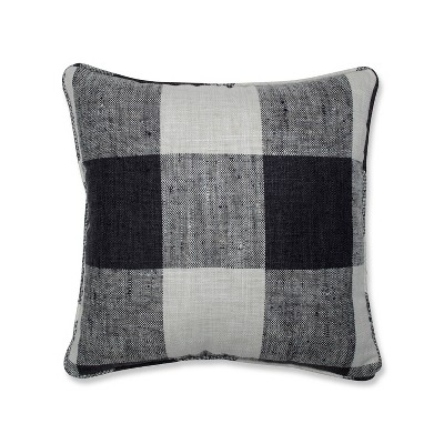 Check Please Throw Pillow Black - Pillow Perfect
