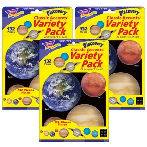 TREND Planets Classic Accents® Variety Pack, 132 Pieces Per Pack, 3 Packs - 1 of 4