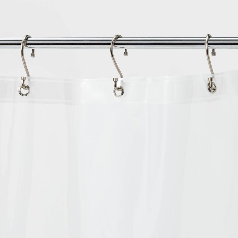 PEVA Medium Weight Shower Liner Clear - Made By Design™, 5 of 8