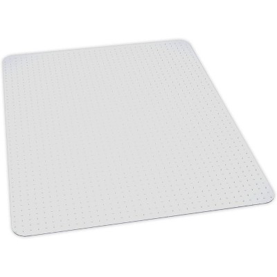 5'x6' Rectangle Vinyl Office Chair Mat Clear - ES Robbins
