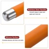 Unique Bargains Non-Stick Smooth Stainless Steel Covered Silicone Baking Rolling Pin - 4 of 4