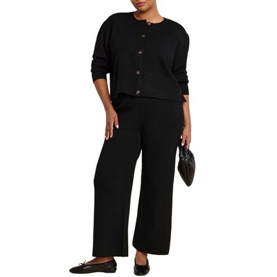 ELOQUII Elements Pull On Sweater Pant